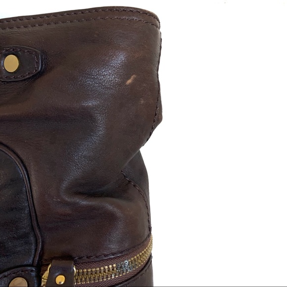 Jimmy Choo Chocolate Leather Tote - Picture 5 of 16